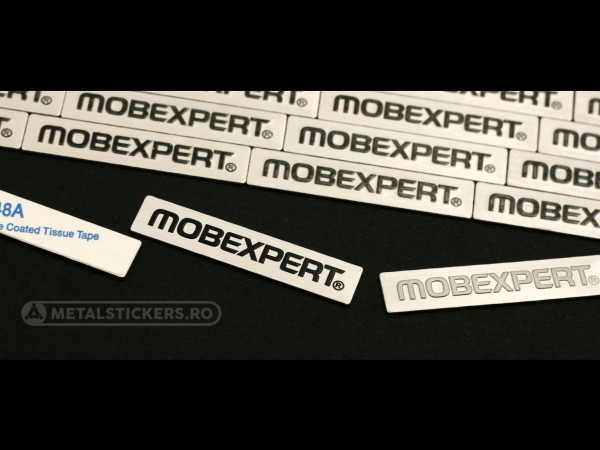 Etichete metalice aluminiu mobexpert