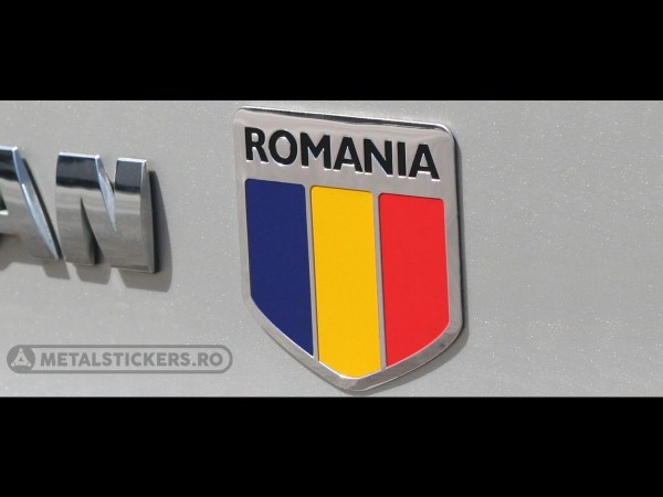 Etichete metalice ROMANIA